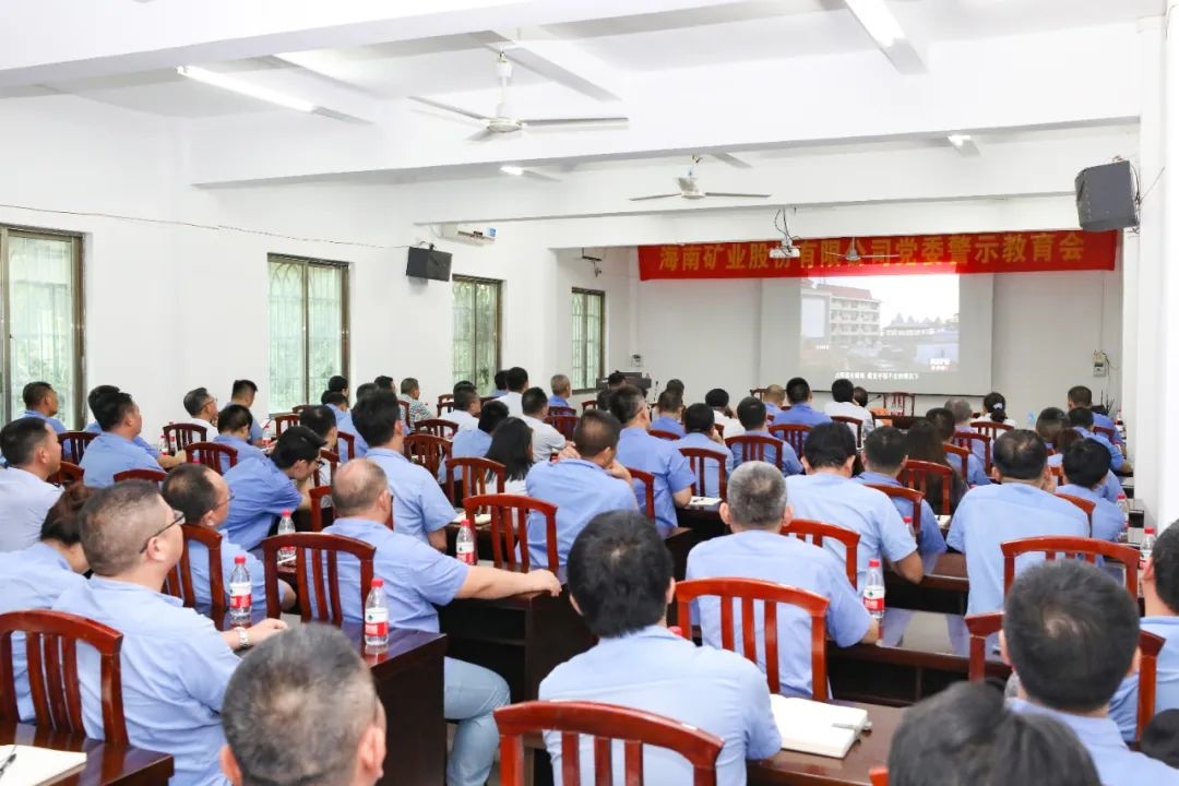 海豚体育·(中国)手机网页版召开警示教育会